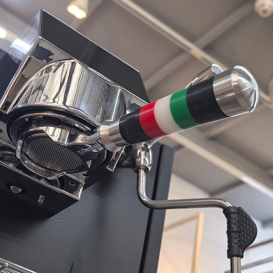 Italian-flag Bottomless Portafilter | La Marzocco 58mm