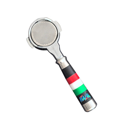 Italian-flag Bottomless Portafilter | La Marzocco 58mm