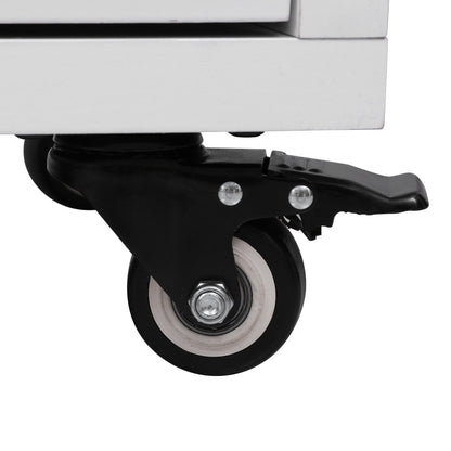 56.5" Rolling Kitchen Island with Charging - TimberFlare