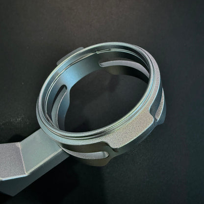 Aluminum Alloy / POM Flat-Lay bottomless portafilter | La Marzocco 58mm