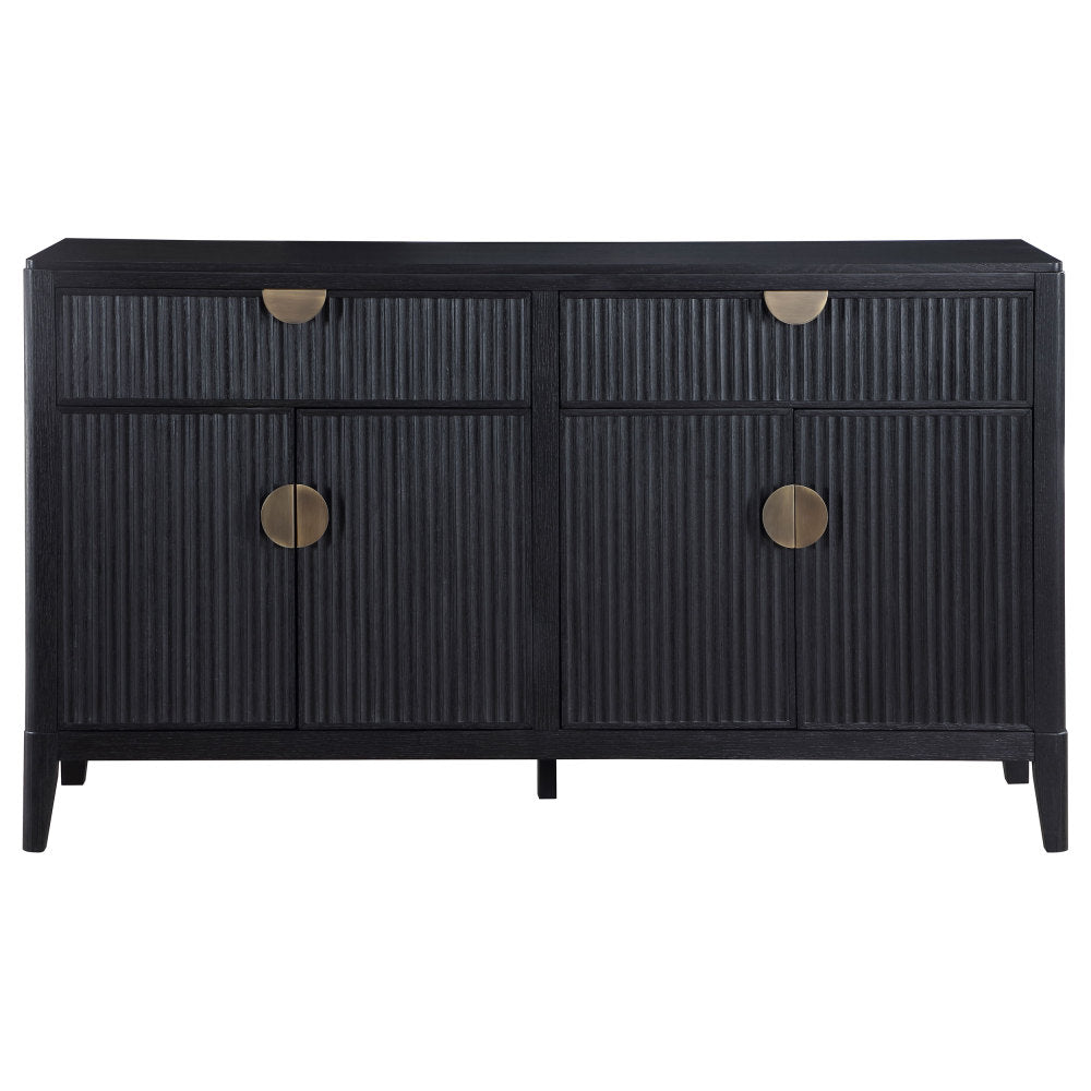 Mason Black Transitional Sideboard - TimberFlare