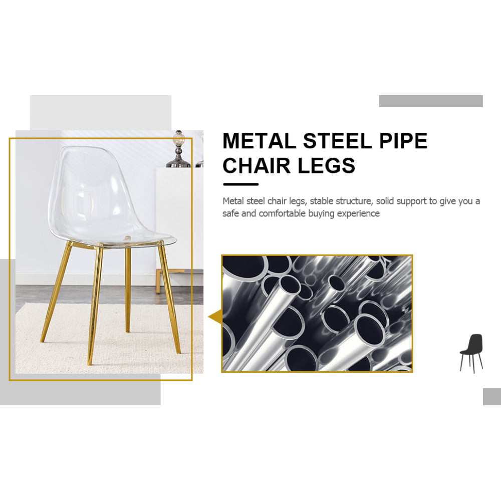 Crystal Accent Chair (Set of 4) - TimberFlare