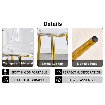 Crystal Accent Chair (Set of 4) - TimberFlare