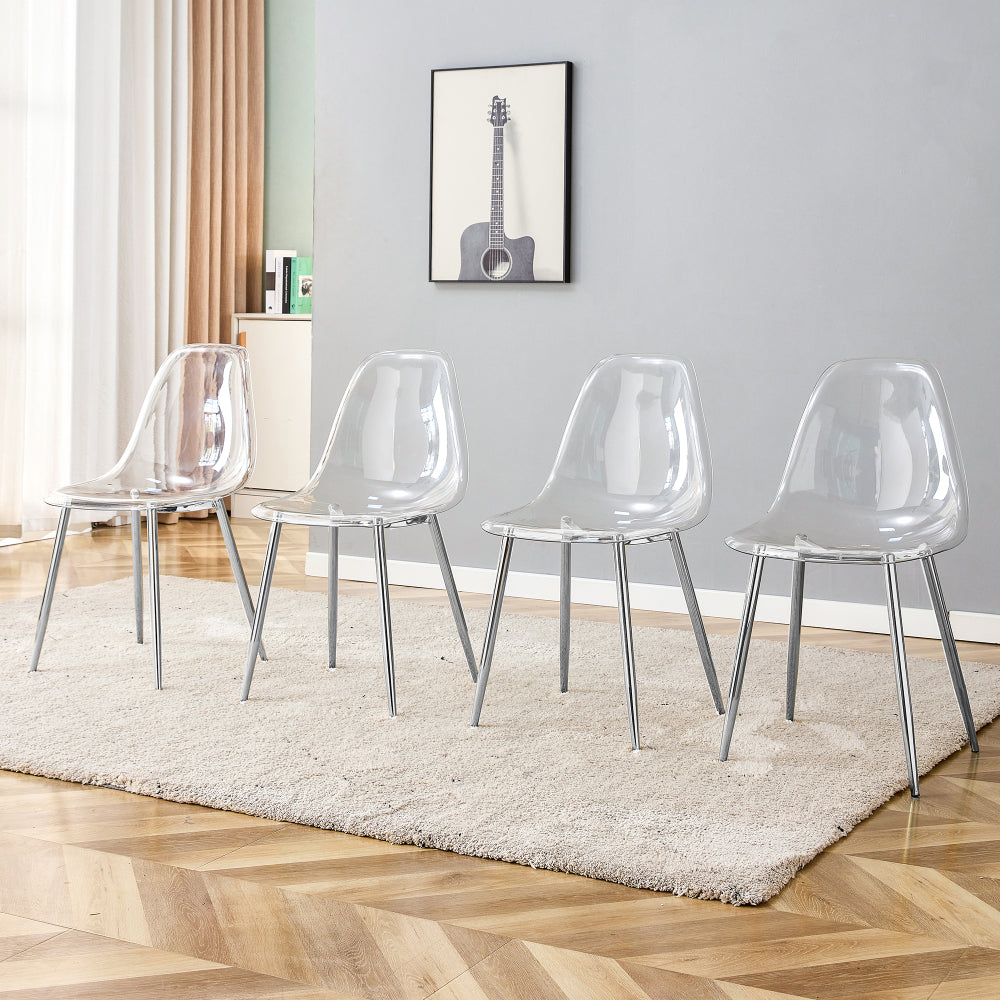 Crystal Accent Chair (Set of 4) - TimberFlare