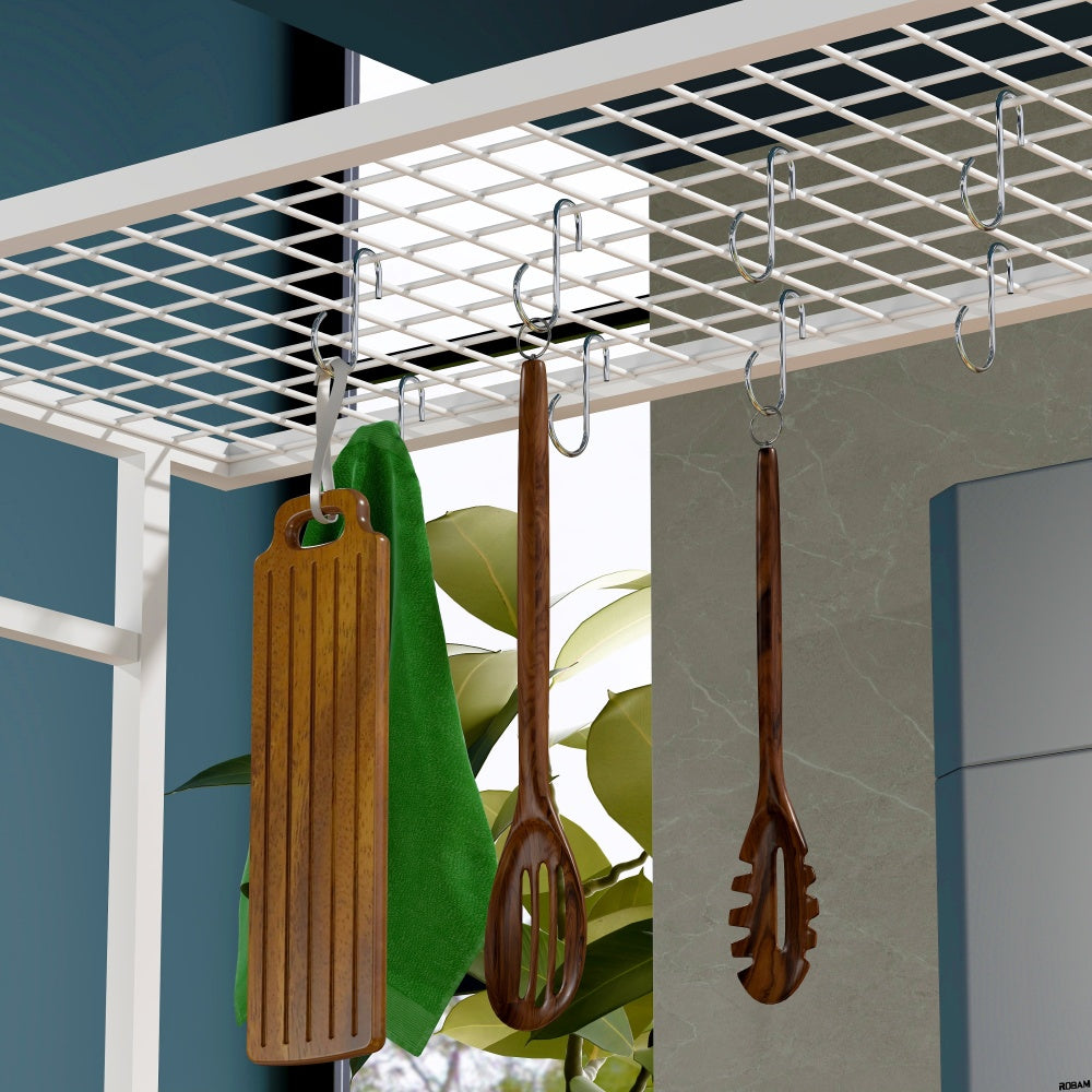 Mobile Kitchen Island with Drop-Leaf, Coffee Station & Hidden Trash Cabinet - TimberFlare