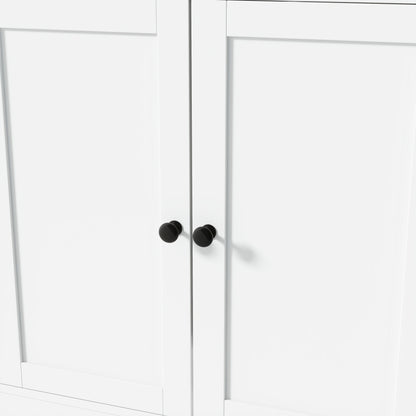 70'' Tall Pantry Buffet with Pull-Out Spice Rack - TimberFlare