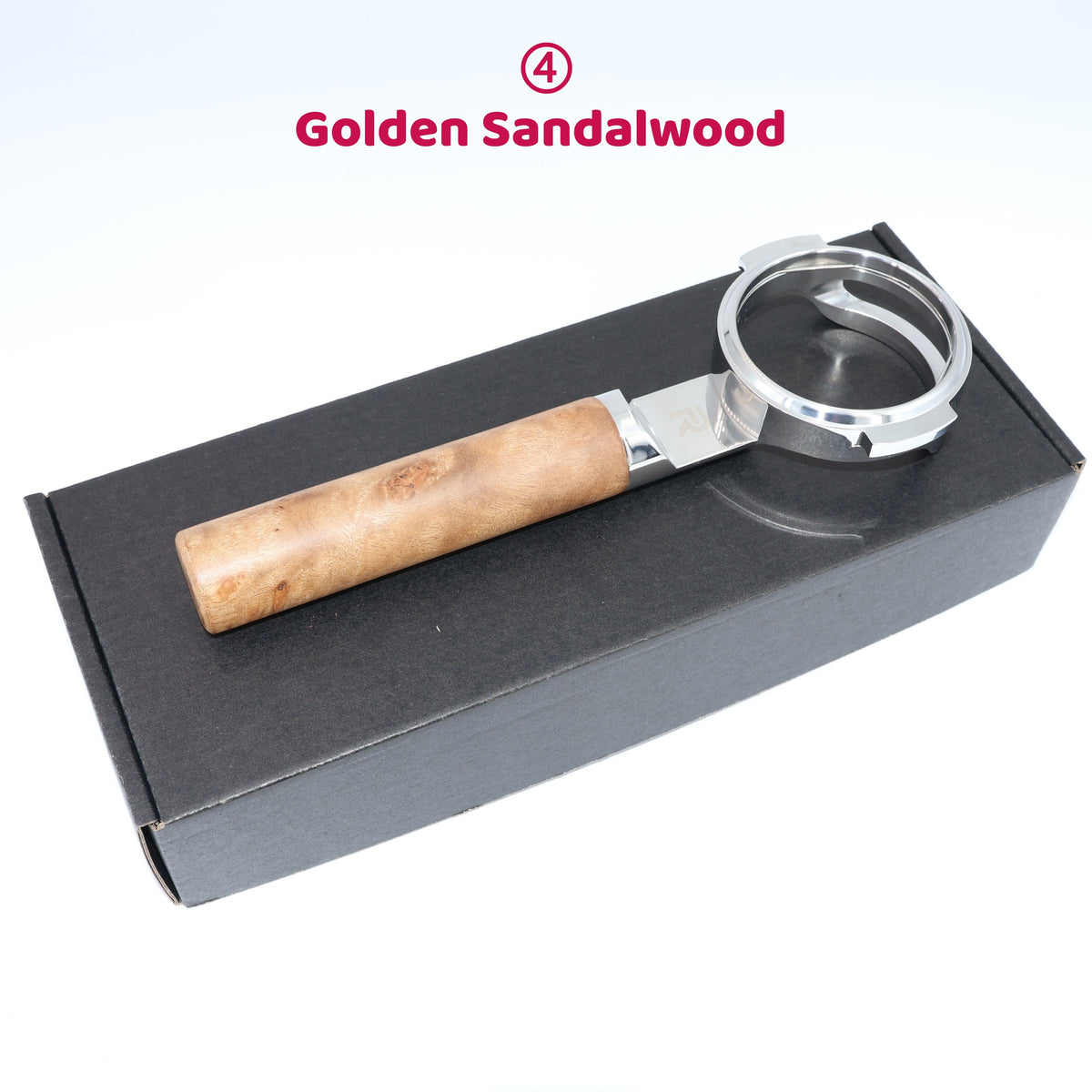 Bespoke hardwood handle – ④ Golden Sandalwood