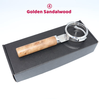 Bespoke hardwood handle – ④ Golden Sandalwood