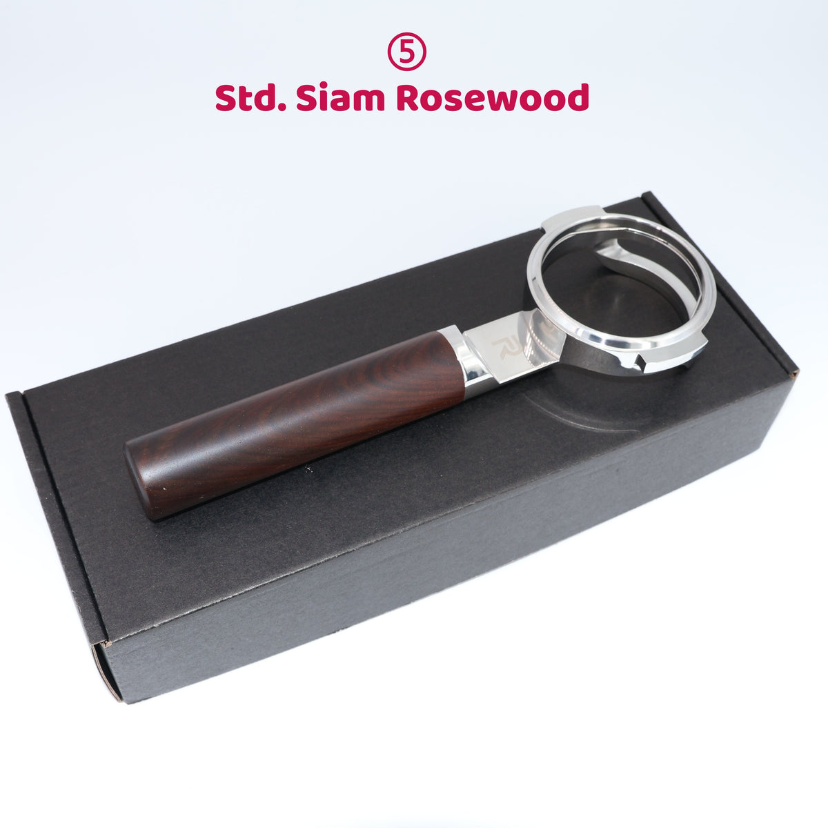 Bespoke hardwood handle – ⑤ Std. Siam Rosewood