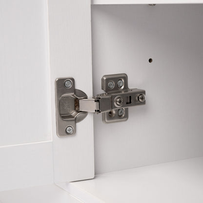 63″ Fluted Sideboard with 4 Doors and 3 Drawers - TimberFlare