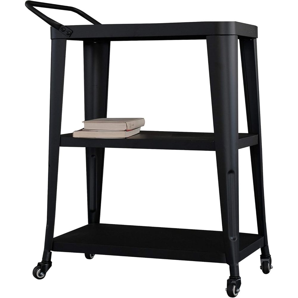 ServePro 3-Tier Metal Cart - TimberFlare