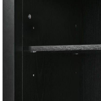 58-Inch Farmhouse Kitchen Island with Drop Leaf, Power Outlet