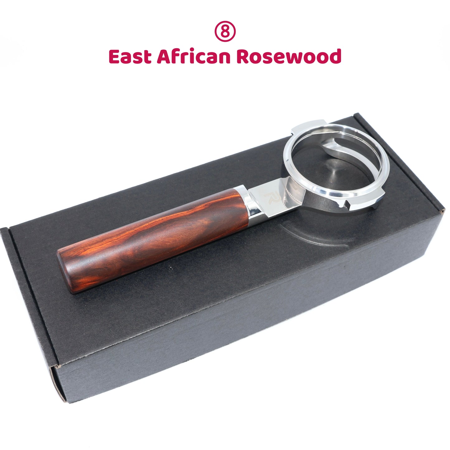 Bespoke Hardwood Bottomless Portafilter | La Marzocco 58mm