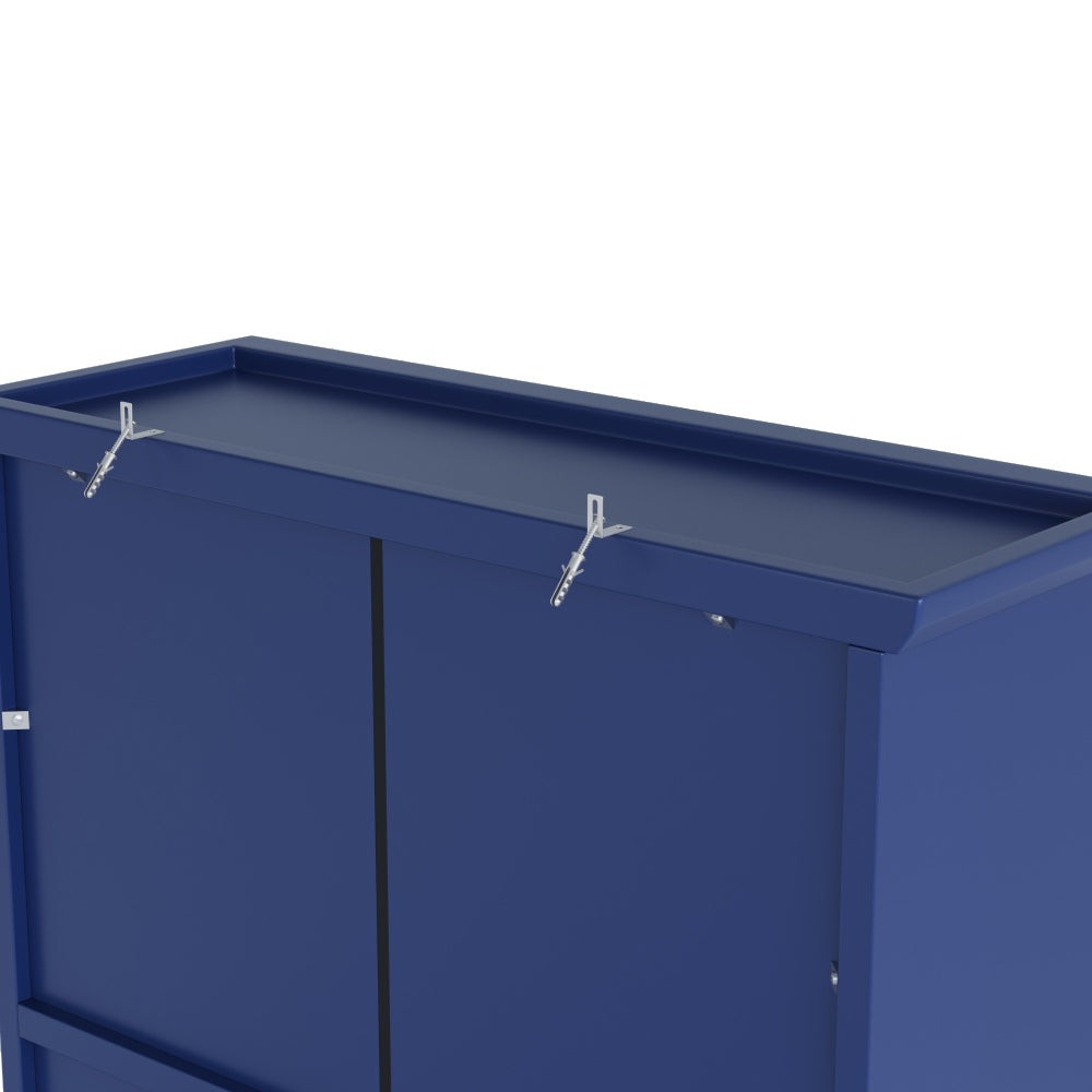 74.8inch Freestanding Farmhouse Pantry & Wine Hutch - TimberFlare