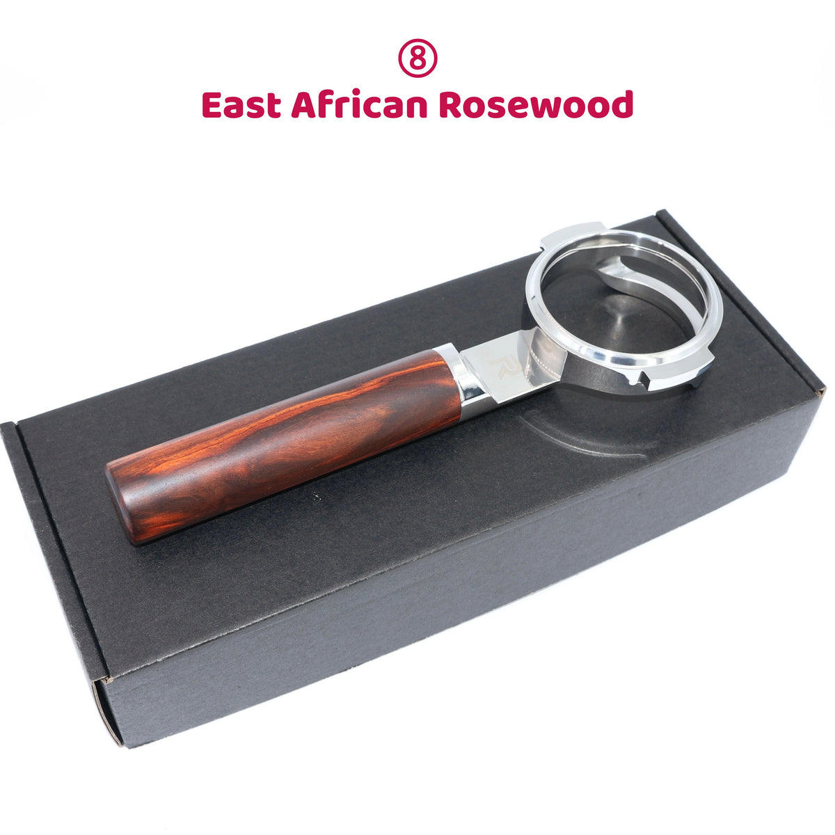 Bespoke hardwood handle – ⑧ East African Rosewood