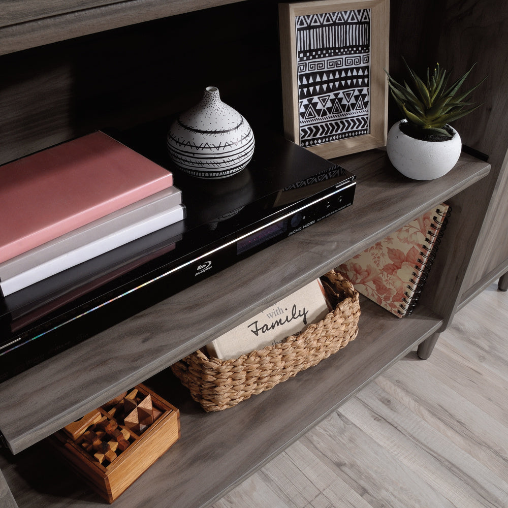 48″ Modern Credenza with Drawers and Cord Management - TimberFlare