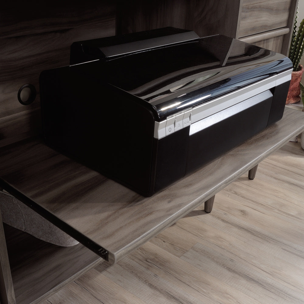 48″ Modern Credenza with Drawers and Cord Management - TimberFlare