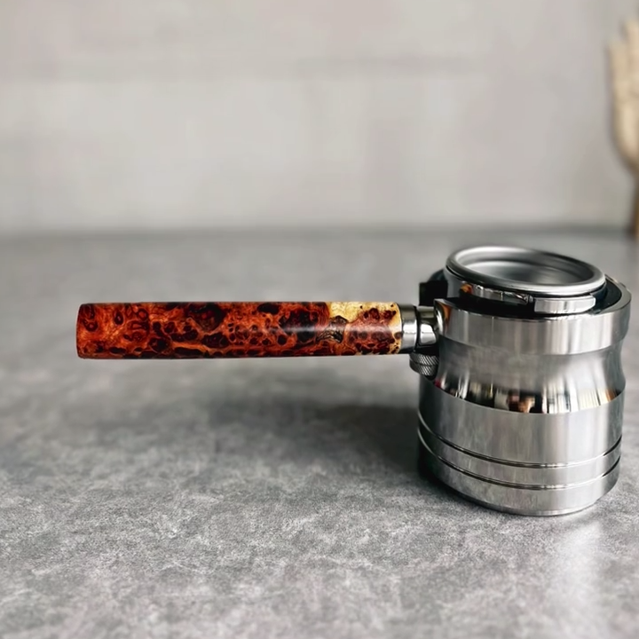 Crimson Horizon Artisan Bottomless Portafilter | Breville 54mm/58mm