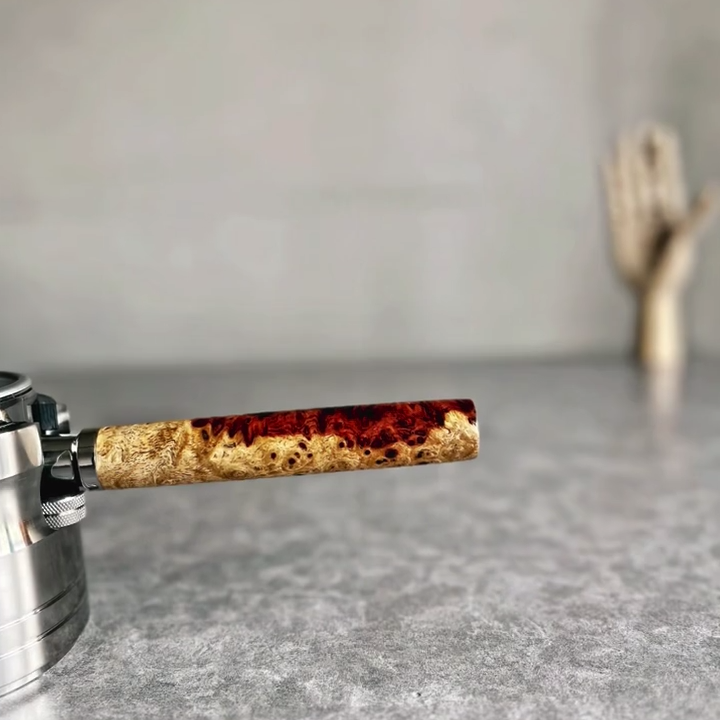 Crimson Horizon Artisan Bottomless Portafilter | Breville 54mm/58mm