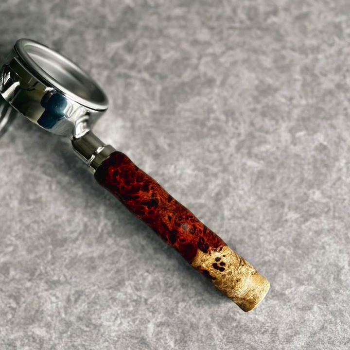 Crimson Horizon Artisan Bottomless Portafilter | Breville 54mm/58mm