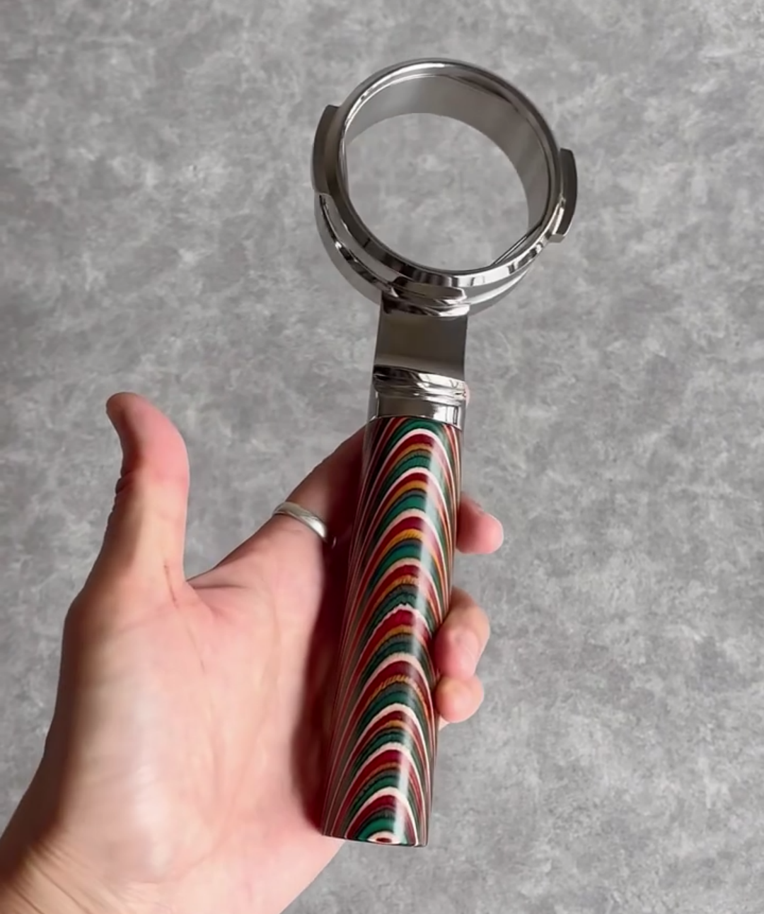 Chromatic Flow Artisan Bottomless Portafilter | Breville 54mm/58mm