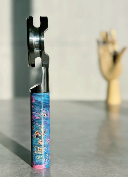 Cosmic Swirl Artisan Bottomless Portafilter | Breville 54mm/58mm