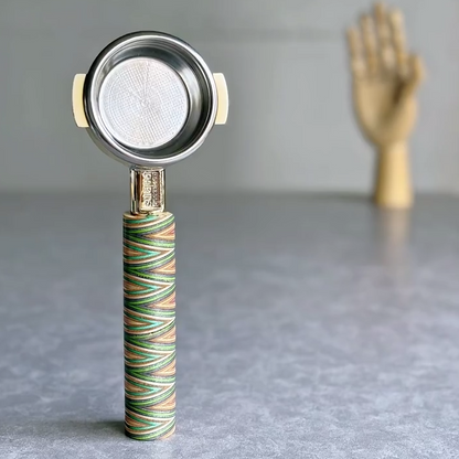 Chevron Prism Artisan Bottomless Portafilter | Breville 54mm/58mm