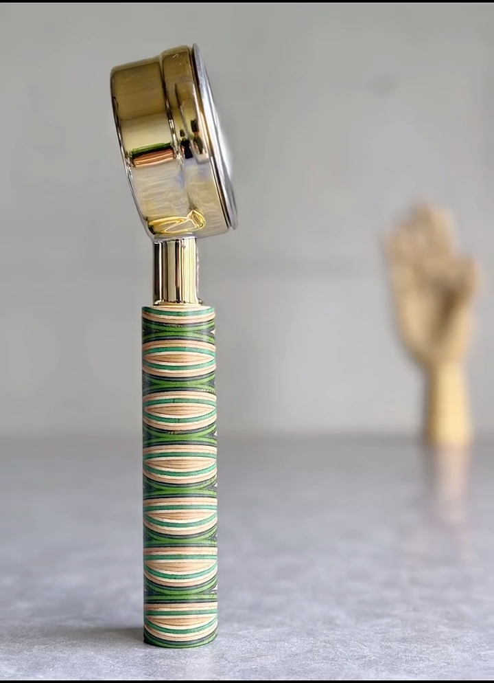 Chevron Prism Artisan Bottomless Portafilter | Breville 54mm/58mm