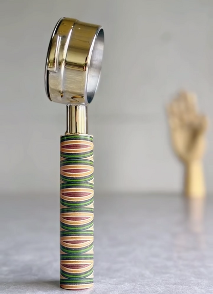 Chevron Prism Artisan Bottomless Portafilter | Breville 54mm/58mm