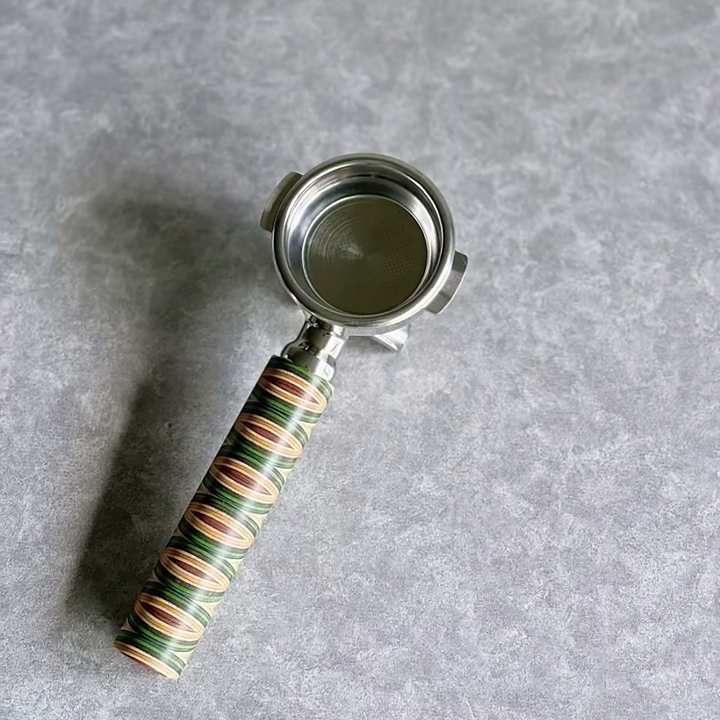 Chevron Prism Artisan Bottomless Portafilter | Breville 54mm/58mm