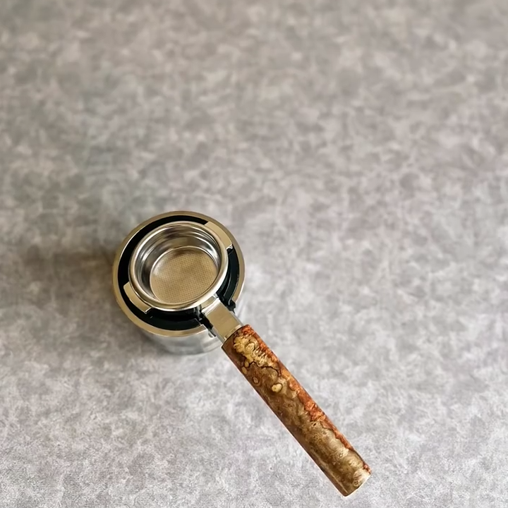 Dual-Tone Burl Artisan Bottomless Portafilter | Breville 54mm/58mm