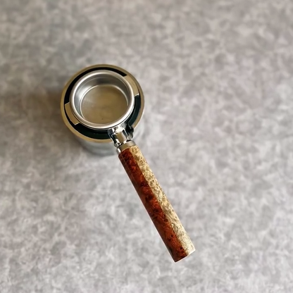 Dual-Tone Burl Artisan Bottomless Portafilter | Breville 54mm/58mm