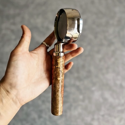 Dual-Tone Burl Artisan Bottomless Portafilter | Breville 54mm/58mm