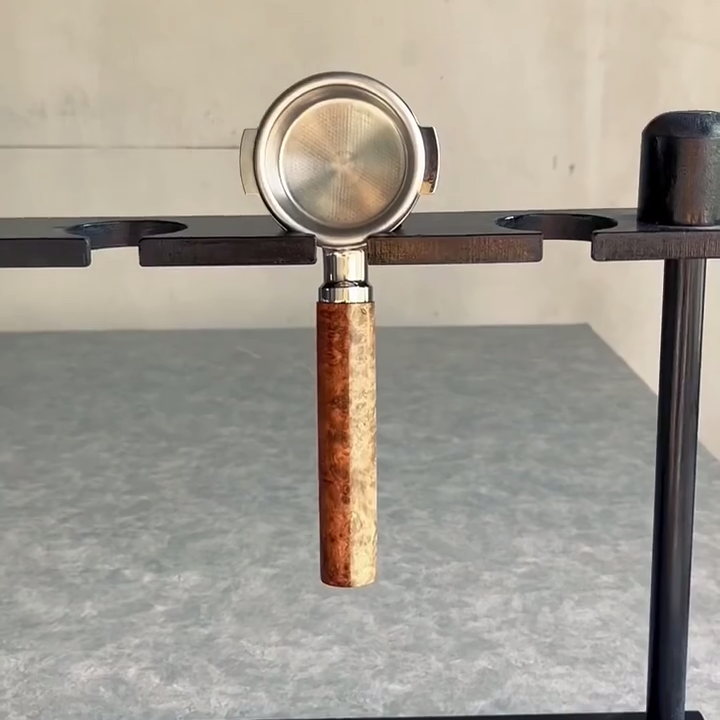 Dual-Tone Burl Artisan Bottomless Portafilter | Breville 54mm/58mm