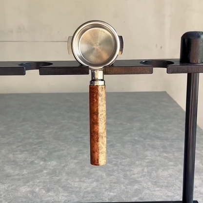 Dual-Tone Burl Artisan Bottomless Portafilter | Breville 54mm/58mm