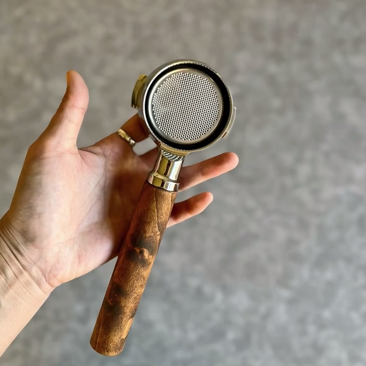 Mineral Trace Artisan Bottomless Portafilter | Breville 54mm/58mm