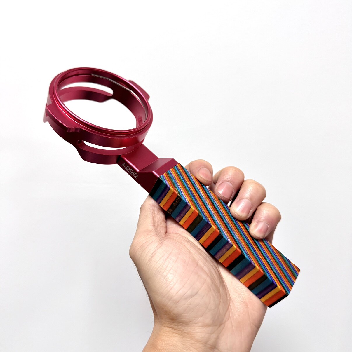 Aluminum Alloy / POM Flat-Lay bottomless portafilter | La Marzocco 58mm