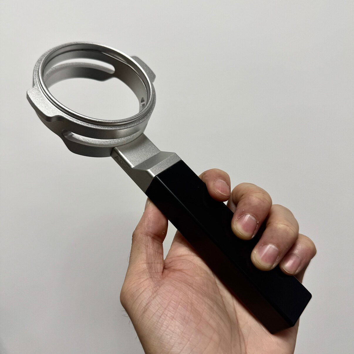 Aluminum Alloy / POM Flat-Lay bottomless portafilter | La Marzocco 58mm