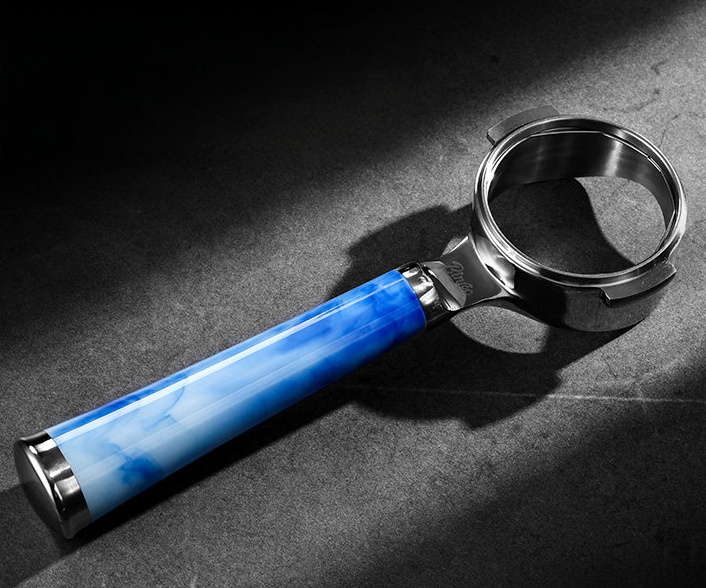 Marbled Resin Bottomless Portafilter | La Marzocco 58mm