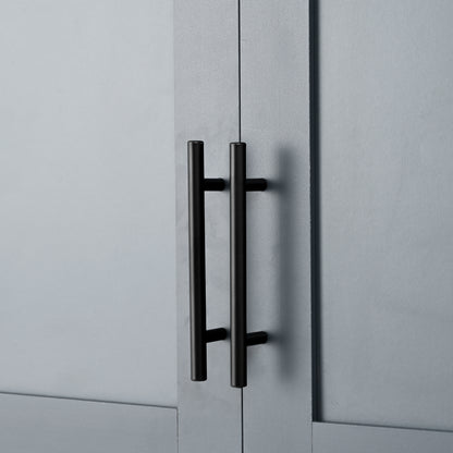 71″ Farmhouse Kitchen Pantry with 8 Pull-Out Trays - TimberFlare