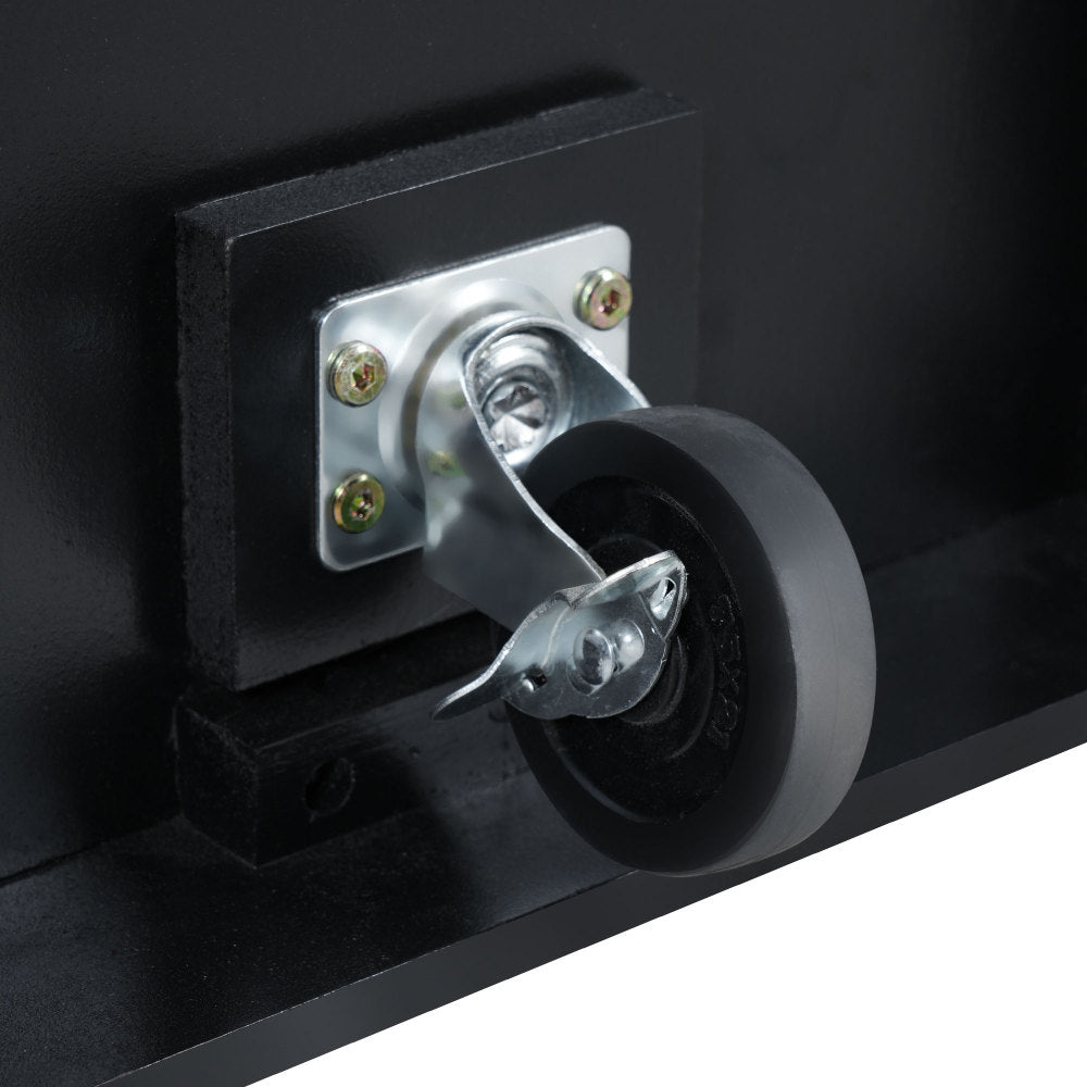 58-Inch Farmhouse Kitchen Island with Drop Leaf, Power Outlet