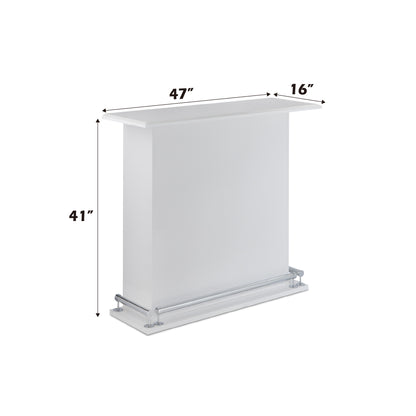 High Gloss Bar Table - TimberFlare