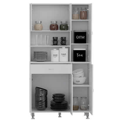 Venice Tall Pantry Cabinet - TimberFlare