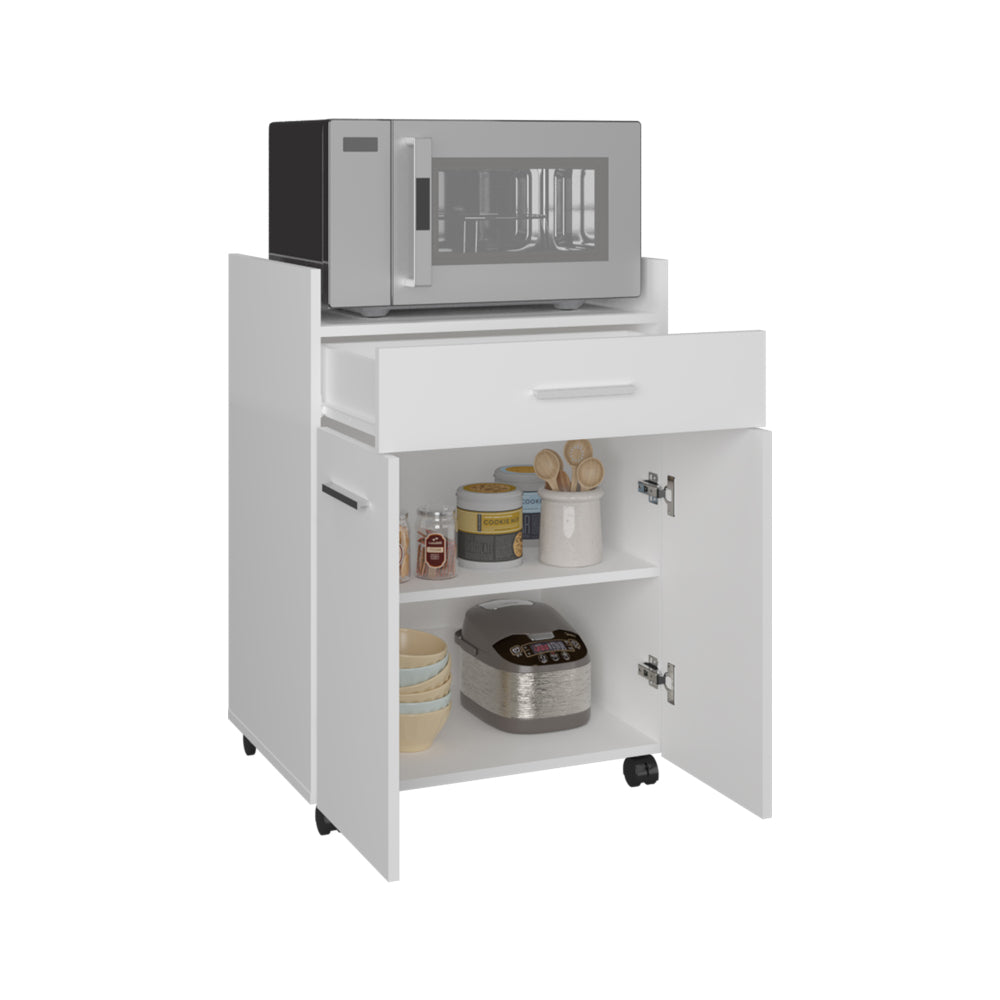 Glover Mobile Kitchen Cart - TimberFlare