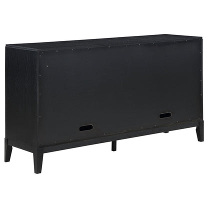 Mason Black Transitional Sideboard - TimberFlare