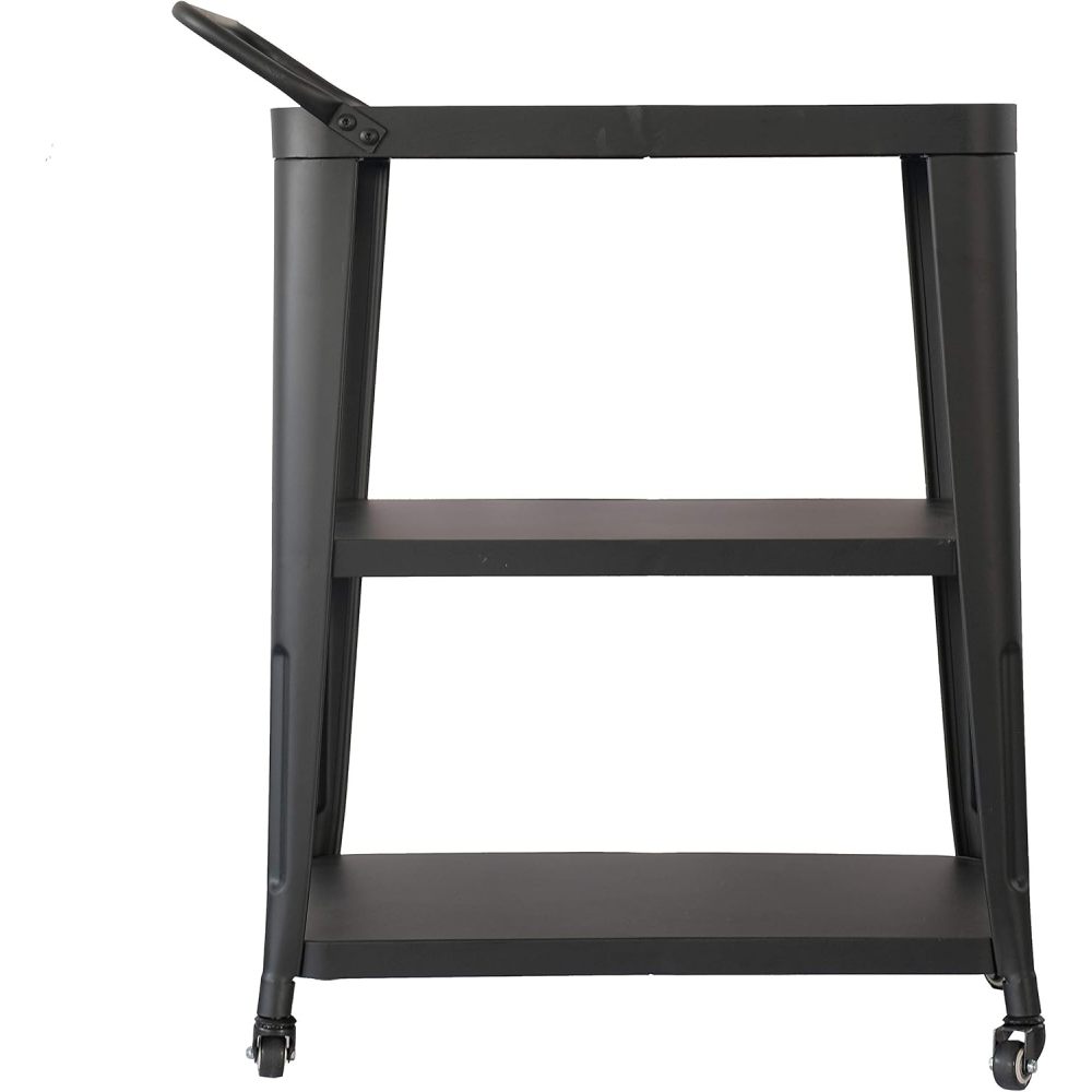 ServePro 3-Tier Metal Cart - TimberFlare