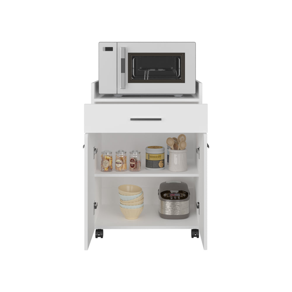 Glover Mobile Kitchen Cart - TimberFlare
