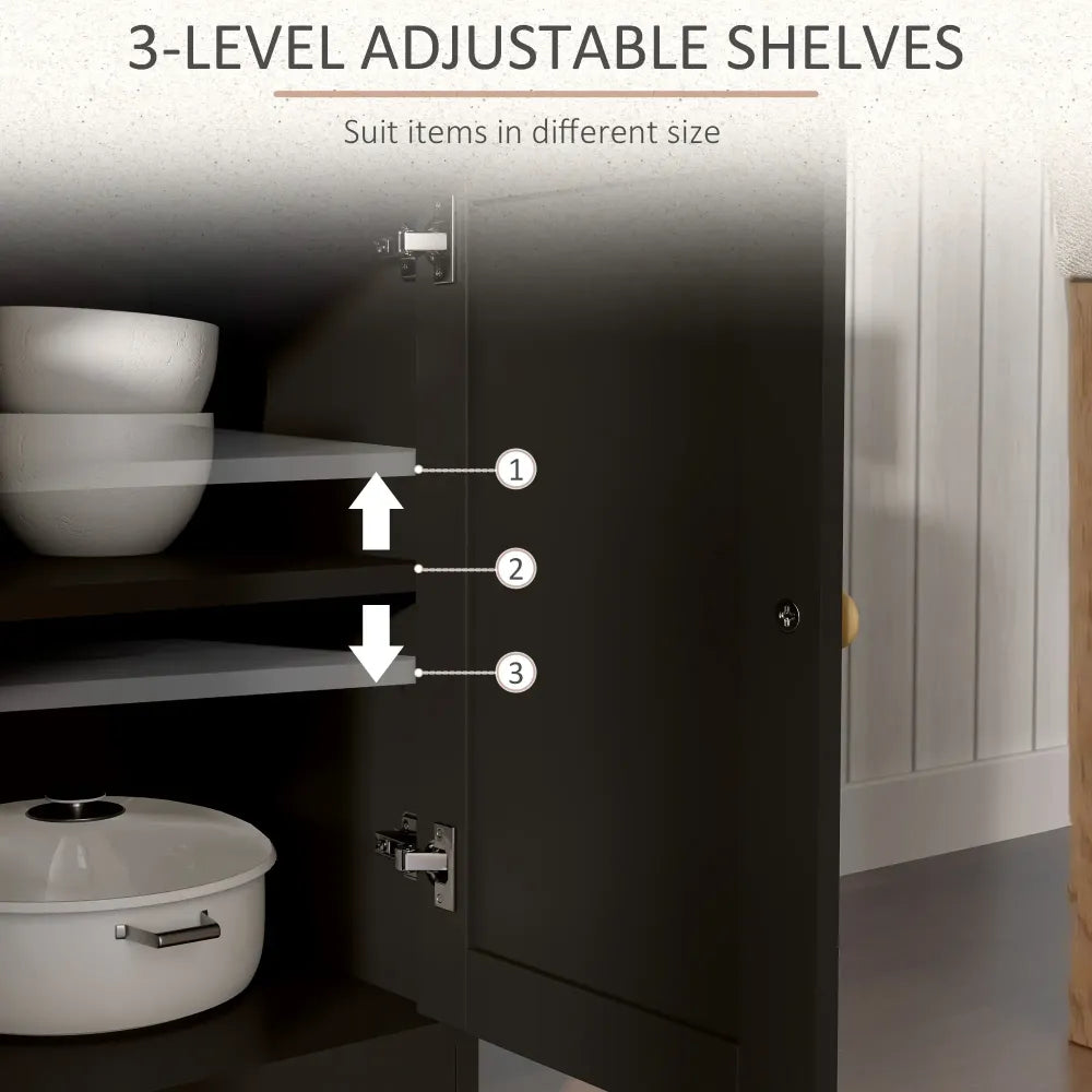 Farmhouse Barn Door Sideboard - TimberFlare