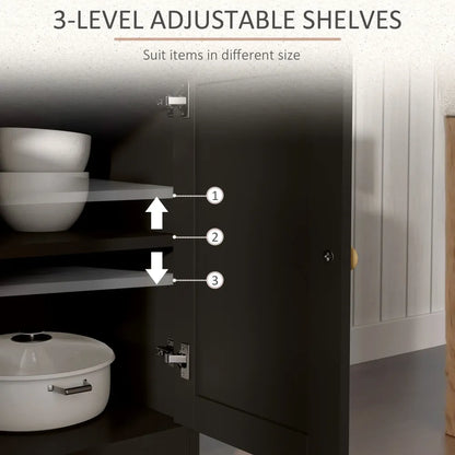 Farmhouse Barn Door Sideboard - TimberFlare