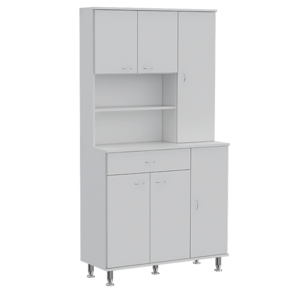 Venice Tall Pantry Cabinet - TimberFlare